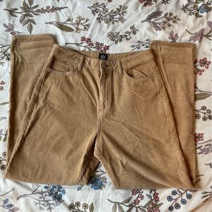 URBAN OUTFITTERS BDG corduroy high waisted mom pant